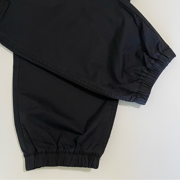 Madewell Cargo Jogger Slouchy Twill Cotton Utility Pant Almost Black 31 - Picture 11 of 14